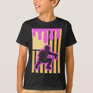 Sell Drip Boys Dripping Ice Cream Sell American Fl T-Shirt