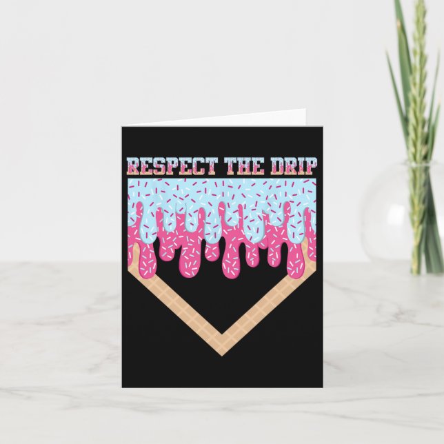 Sell Drip Boys Home Plate Ice Cream Sprinkles Spor Card (Front)