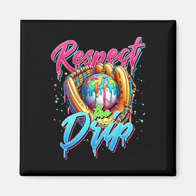 Sell Drip Boys Ice Cream Drip Youth Respect The Dr Magnet (Front)