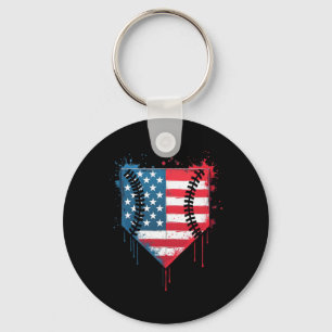 Sell Drip Boys Kids Ice Cream Patriotic American F Keychain