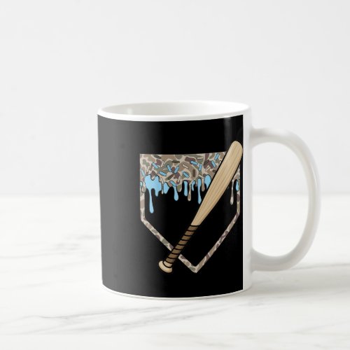 Sell Drip Camo Sell Home Plate T Boys Sports  Coffee Mug