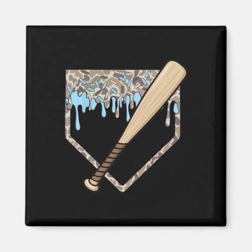 Sell Drip Camo Sell Home Plate T Boys Sports  Magnet