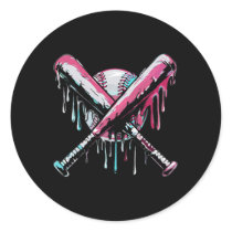 Sell Drip For Boys Ice Cream Drip Youth Boys 2 Sid Classic Round Sticker