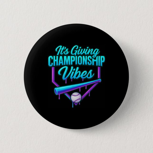 Sell Drip Ice Cream Drip It Giving Championship Vi Button (Front)