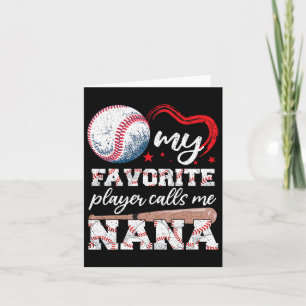 Sell Grandma My Favorite Player Calls Me Nana Sell Card