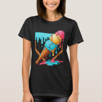 Sell Ice Cream Dripping Funny Sell Men Kids Boys 1