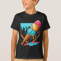 Sell Ice Cream Dripping Funny Sell Men Kids Boys 1