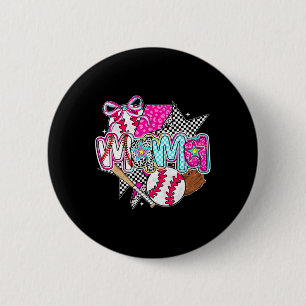 Sell Mama Coquette Bow Game Day Sell Mom Mother 5 Button