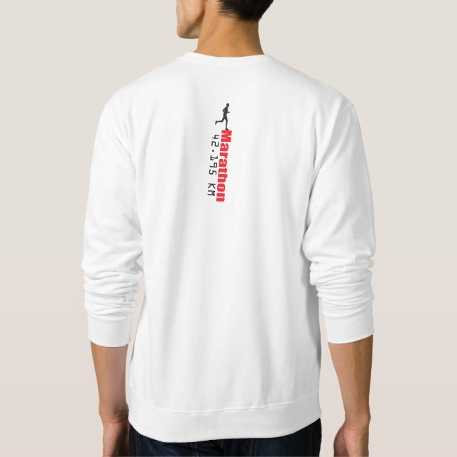 Sell Marathon Runner Sweatshirt (Back)