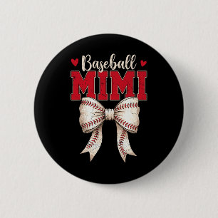 Sell Mimi Coquette Bow Game Day Mothers Day Button