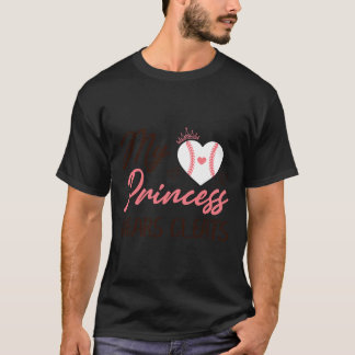 Sell Mom Dad My Princess Wears Cleats T-Shirt