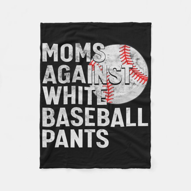 Sell Mom Mothers Day Moms Against White Sell Pants Fleece Blanket (Front)