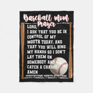 Sell Mom Prayer Game Day Softl Christian Religious Fleece Blanket