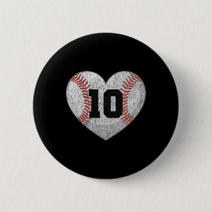 Sell Number 10 Distressed Heart Design For Sell Mo Button