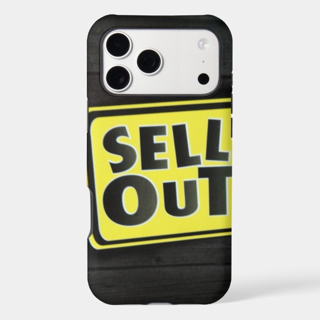 Sell Out Art Print Case-Mate iPhone Case (Back)