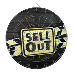 Sell Out Art Print Dart Board