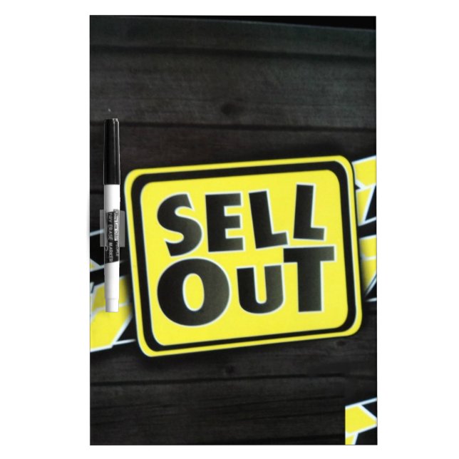 Sell Out Art Print Dry-Erase Board (Front)
