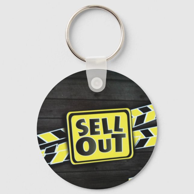 Sell Out Art Print Keychain (Front)