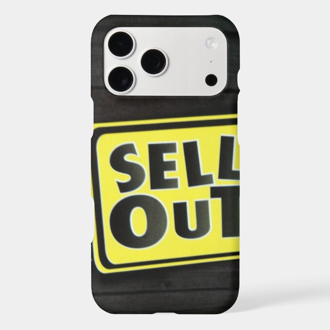 Sell Out Case-Mate iPhone Case (Back)