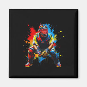 Sell Player Drip Sell Catcher Boys Youth Teens Kid Magnet