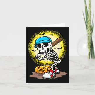 Sell Player Skeleton Softll Halloween Kids Boys Card