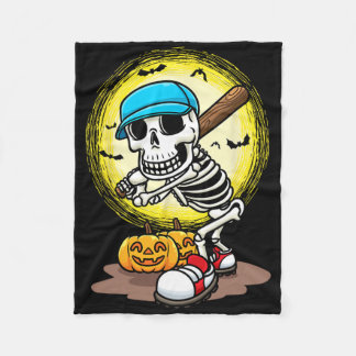 Sell Player Skeleton Softll Halloween Kids Boys Fleece Blanket