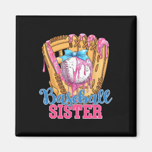 Sell Sister Funny Sell Ice Cream Drip Big Sister Magnet