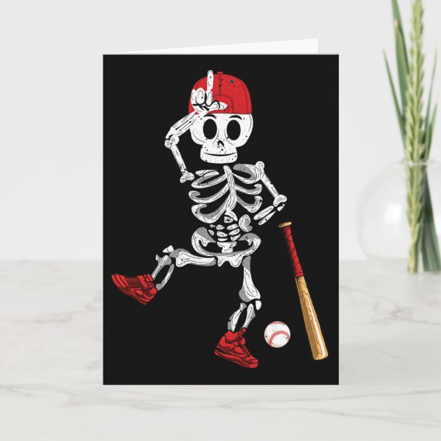 Sell Skeleton Halloween Funny Skeleton Sell Playin Card (Front)