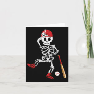 Sell Skeleton Halloween Funny Skeleton Sell Playin Card