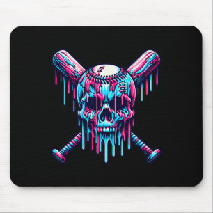 Sell Skull Drip Sell Drip Sell Ice Cream Drip Mouse Pad