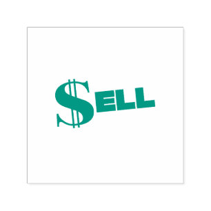 Sell The Dollar Self-inking Stamp
