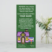 SELL TO Real Estate Business Brochure Rack Cards (Standing Front)