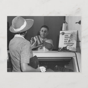 Sell Your Fat - Vintage Postcard