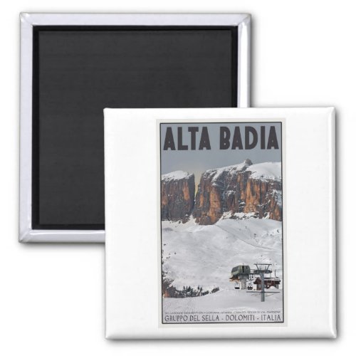 Sella Ronda _ Alta Badia Magnet