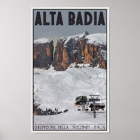 Sella Ronda - Alta Badia Poster