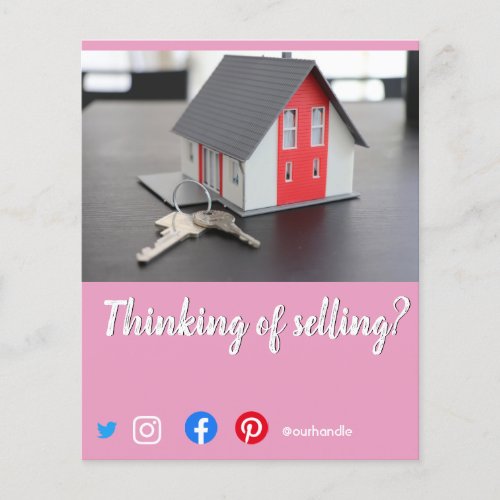 selling mailer real estate marketing flyer