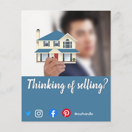 selling mailer real estate marketing flyer