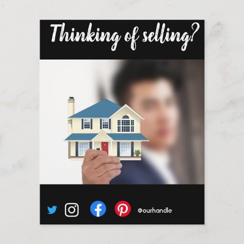 selling mailer real estate marketing flyer