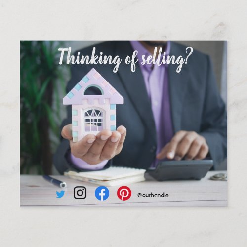 selling mailer referral real estate marketing sell flyer