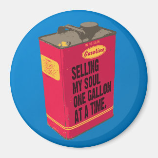Selling My Soul - Round Magnet