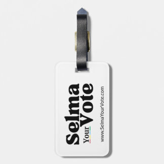 Selma Your Vote Double-Sided Luggage Tag