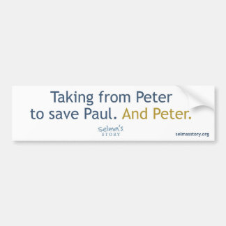 Selma's Story Bumper Sticker