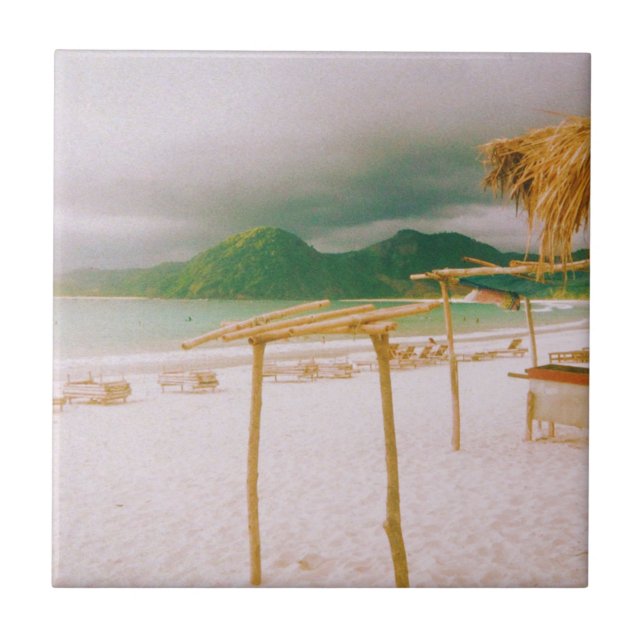 Selong Belanak Beach - Lombok - Indonesia Ceramic Tile (Front)