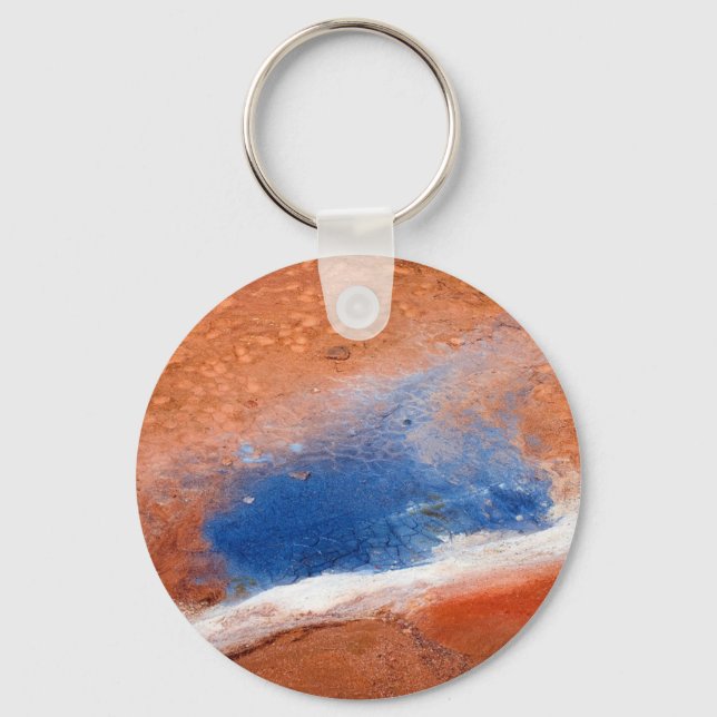 Seltun geothermal area keychain (Front)