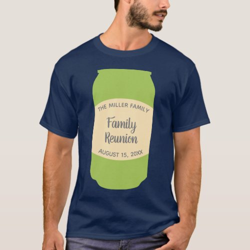 Seltzer or Soda Can Custom Message Graphic T_Shirt