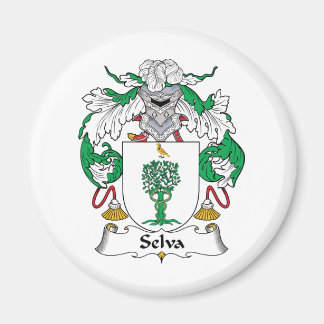 Selva Family Crest Magnet
