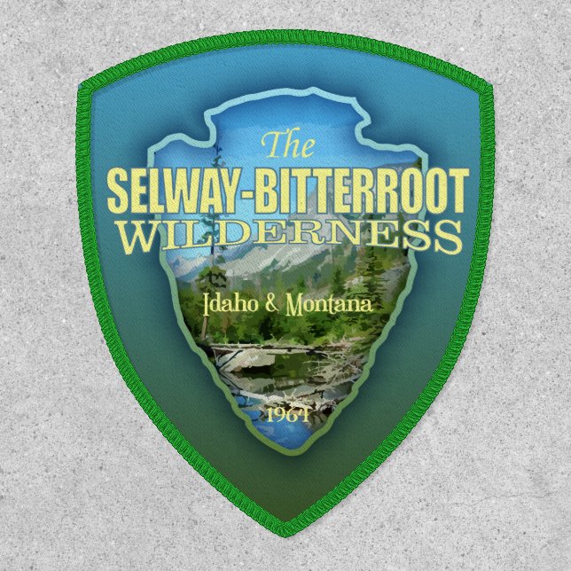 Selway-Bitterroot Wilderness (arrowhead)  Patch (Front)