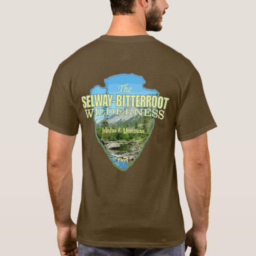 Selway_Bitterroot Wilderness arrowhead T_Shirt
