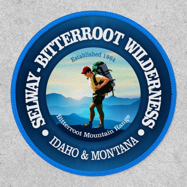 Selway-Bitterroot Wilderness (C) Patch (Front)