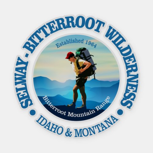 Selway_Bitterroot Wilderness C Sticker